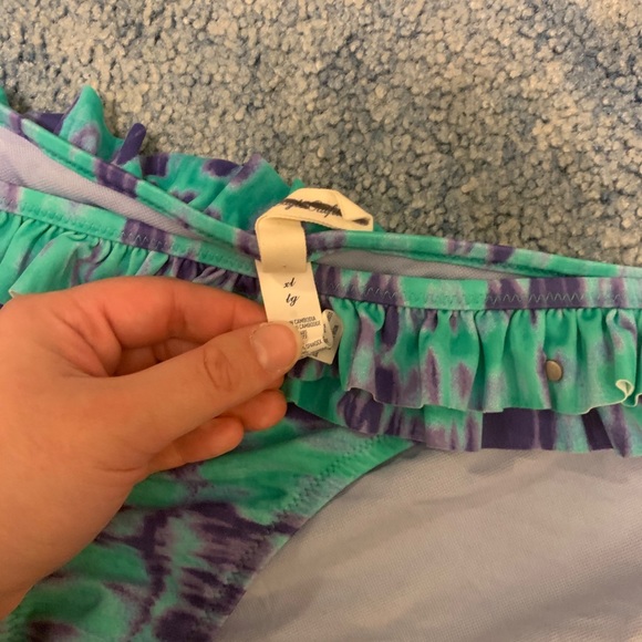 Tie dye Bikini bottom size xl - Picture 2 of 2